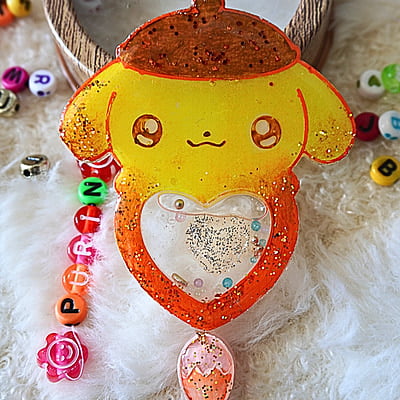 PURIN/HELLO KITTY/SHAKER KEY CHAIN PURIN/HELLO KITTY/SHAKER KEY CHAIN