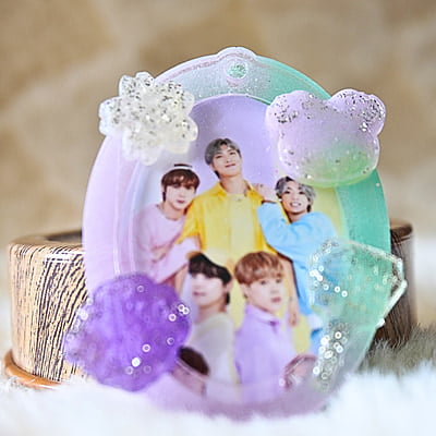 BTS ARMY PHOTO KEYCHAIN BTS ARMY PHOTO KEYCHAIN