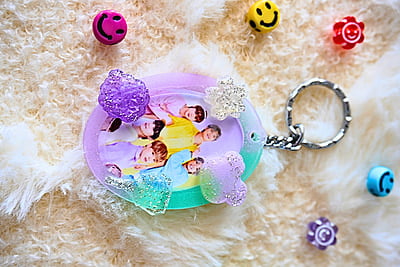 BTS ARMY PHOTO KEYCHAIN BTS ARMY PHOTO KEYCHAIN