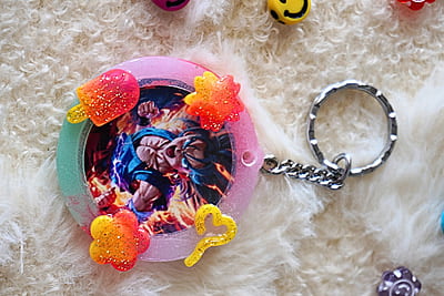 ANIME INSPIRED PHOTO KEYCHAIN ANIME INSPIRED PHOTO KEYCHAIN