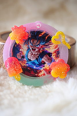 ANIME INSPIRED PHOTO KEYCHAIN ANIME INSPIRED PHOTO KEYCHAIN