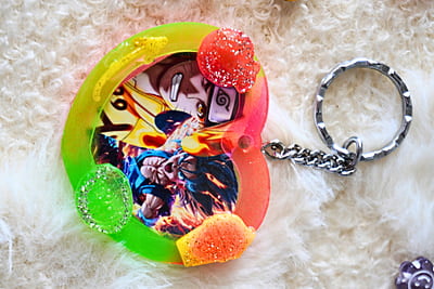 ANIME PHOTO FRAME KEYCHAIN ANIME PHOTO FRAME KEYCHAIN