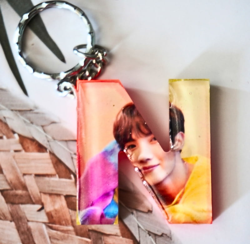 'N'LETTER PHOTO BTS KEYCHAIN(LKP0004) 'N'LETTER PHOTO BTS KEYCHAIN(LKP0004)