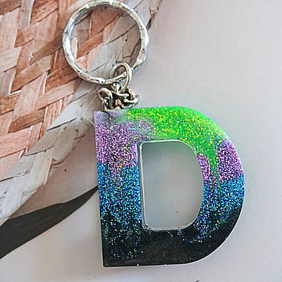 'D' AURORA BOREGALIS KEYCHAIN(KLB00057) 'D' AURORA BOREGALIS KEYCHAIN(KLB00057)