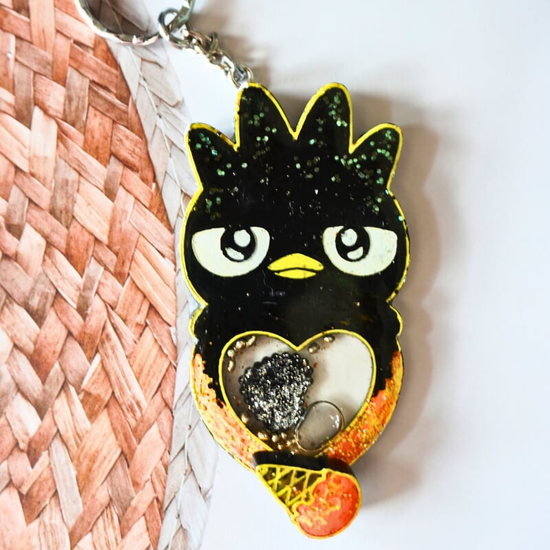 BANTE-MARU RESIN SHAKER KEYCHAIN BANTE-MARU RESIN SHAKER KEYCHAIN