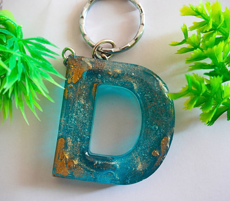 'D' GOLD TRACE KEYCHAIN(LKB00070) 'D' GOLD TRACE KEYCHAIN(LKB00070)