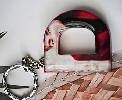 'D'LETTER BTS PHOTO KEYCHAIN(LKP00008)