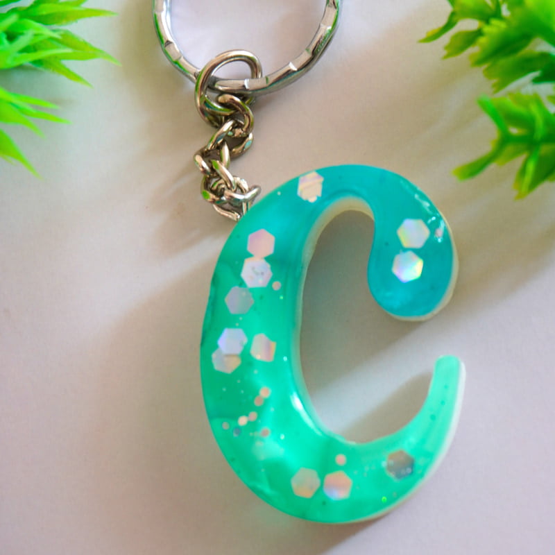 'C' ASTER INSPIRED KEYCHAIN(LKI00010) 'C' ASTER INSPIRED KEYCHAIN(LKI00010)