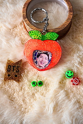 BTS/RM/KPOP PHOTO KEYCHAIN BTS/RM/KPOP PHOTO KEYCHAIN