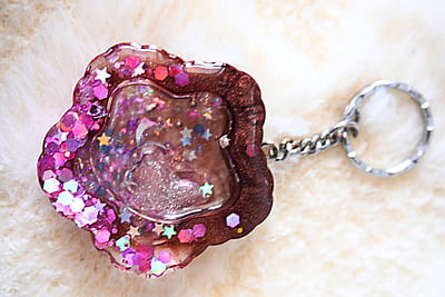 STAR TYPE1 SHAKER KEYCHAIN STAR TYPE1 SHAKER KEYCHAIN